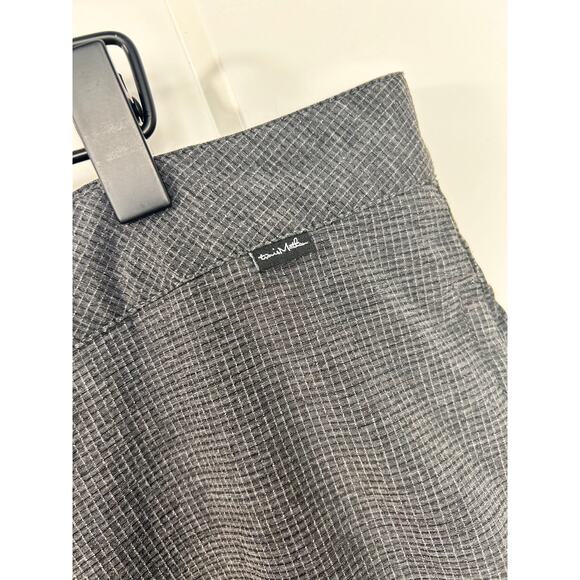 Travis Mathew Men's‎ Check Flat Front Chino Shorts Golf Outdoor Gray Size 38 - Picture 6 of 11